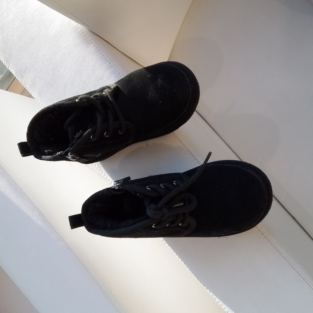 Children Black UGG boots size 12